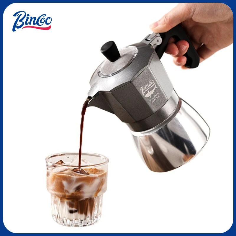Coffee Equipment Espresso - Bincoo 2 Cups Double Valve Moka