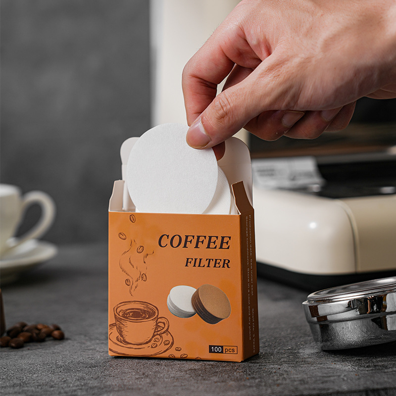Coffee Equipment Espresso - 100Pcs Round Coffee Filter Paper Set