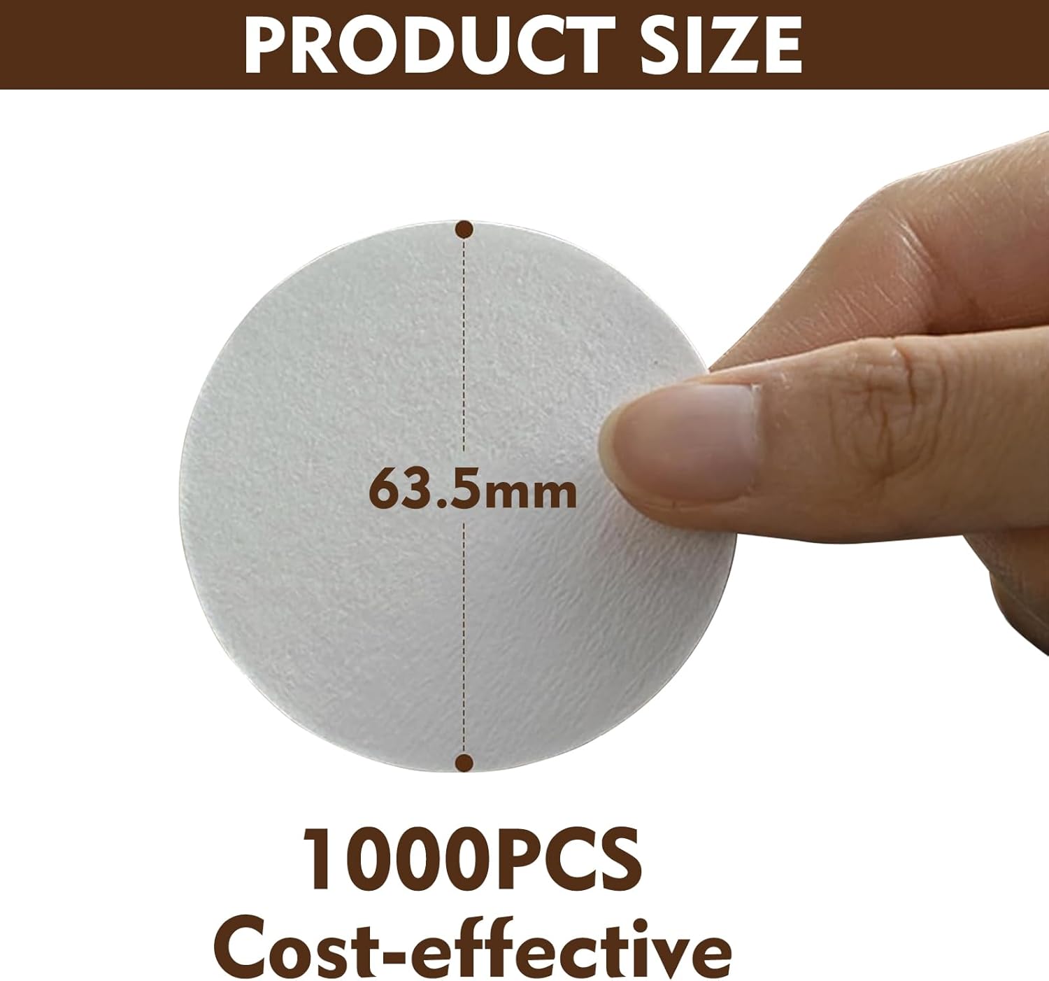 Round Coffee Filters, Compatib - Coffee Equipment Espresso recension och pris