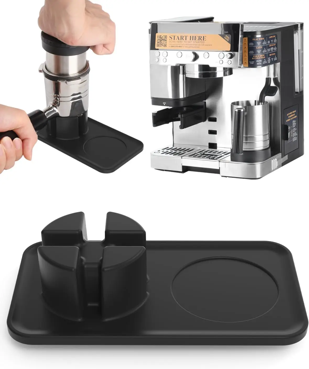 Tamping Mat for Ninja Luxe Caf - Coffee Equipment Organizer recension och pris