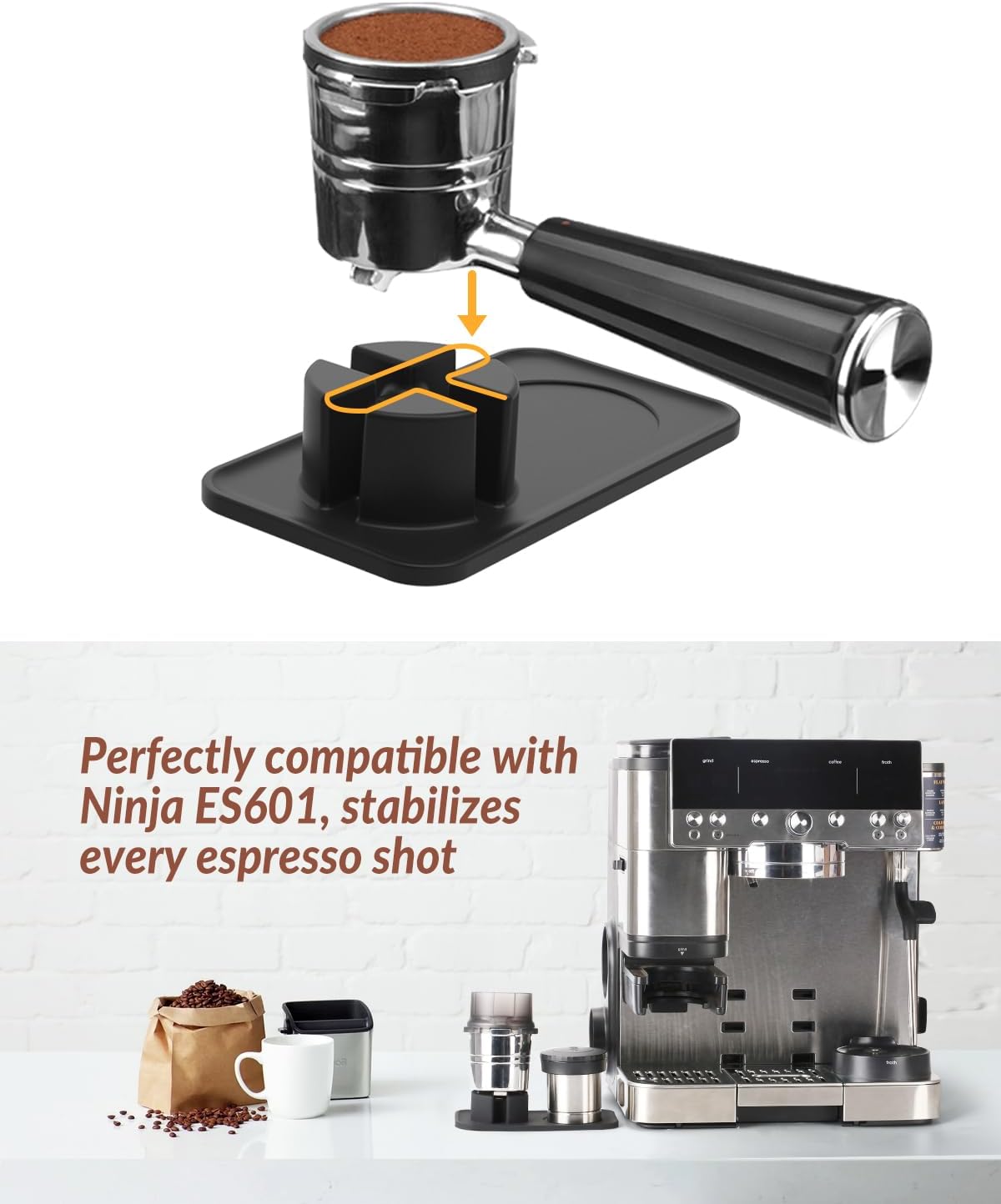 Tamping Mat for Ninja Luxe Caf - Coffee Equipment Organizer recension och pris