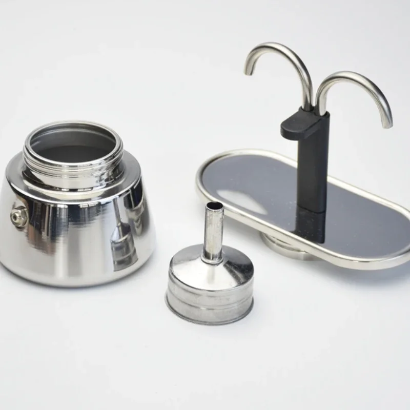 200ML Mini Moka Pot Double Tub - Coffee Equipment Espresso recension och pris