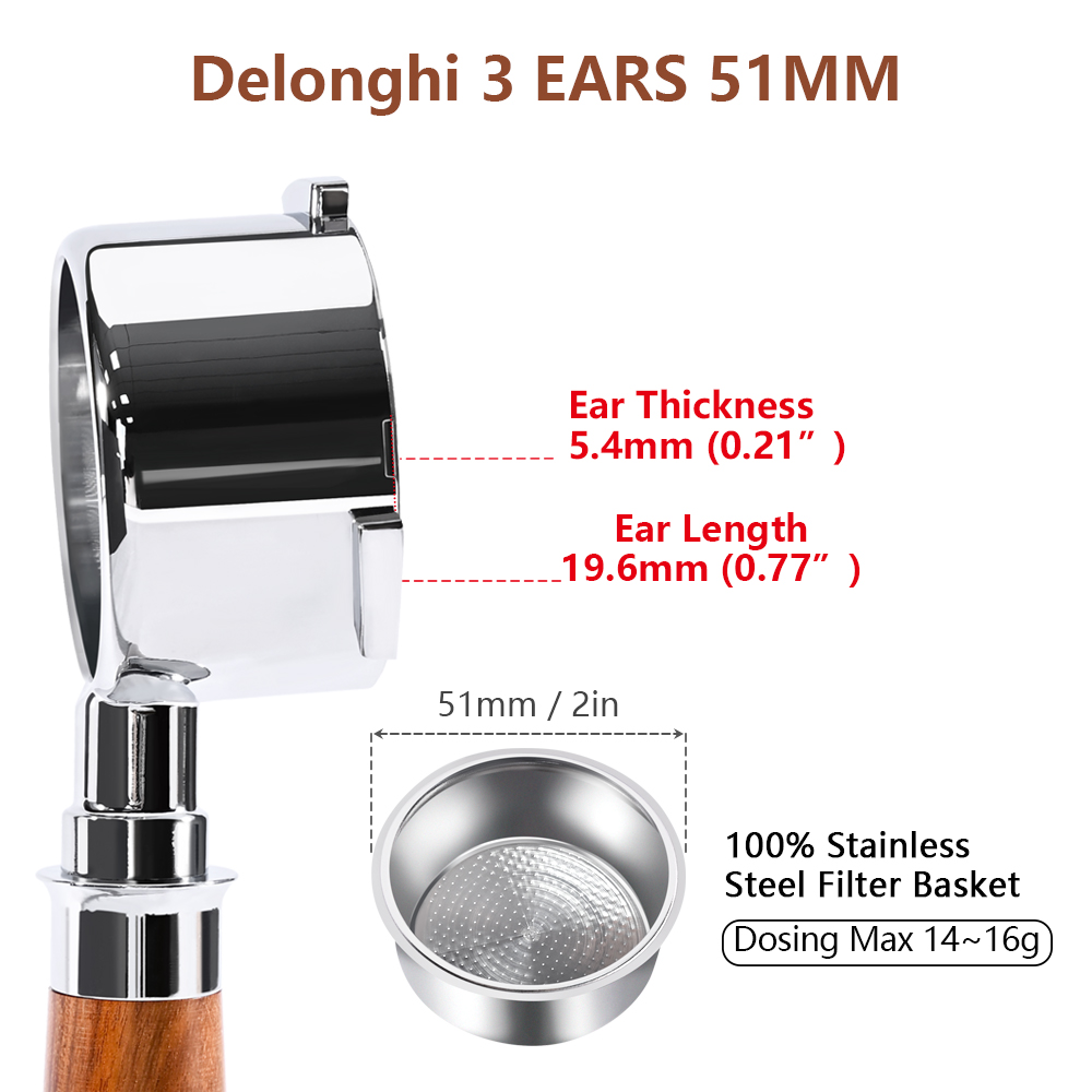 51mm Coffee Bottomless Portafi - Coffee Equipment Espresso recension och pris
