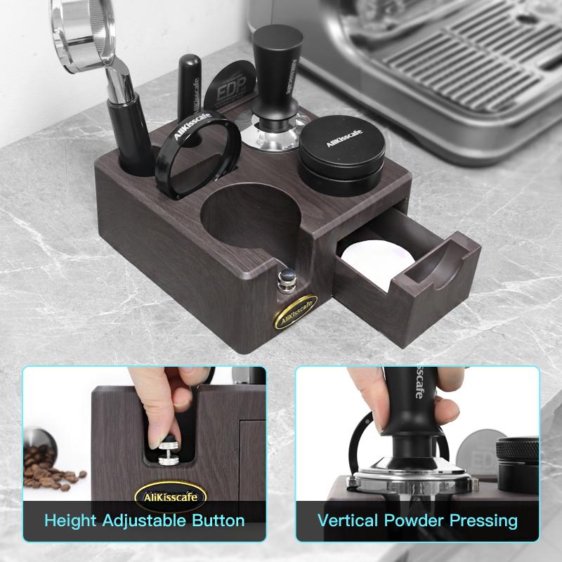 AliKisscafe Coffee Tamping Sta - Coffee Equipment Organizer recension och pris